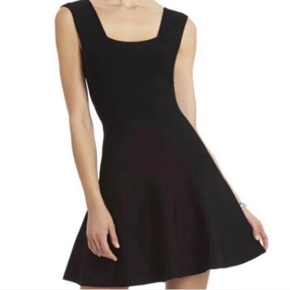 gorgeous black BCBG Maxazria dress